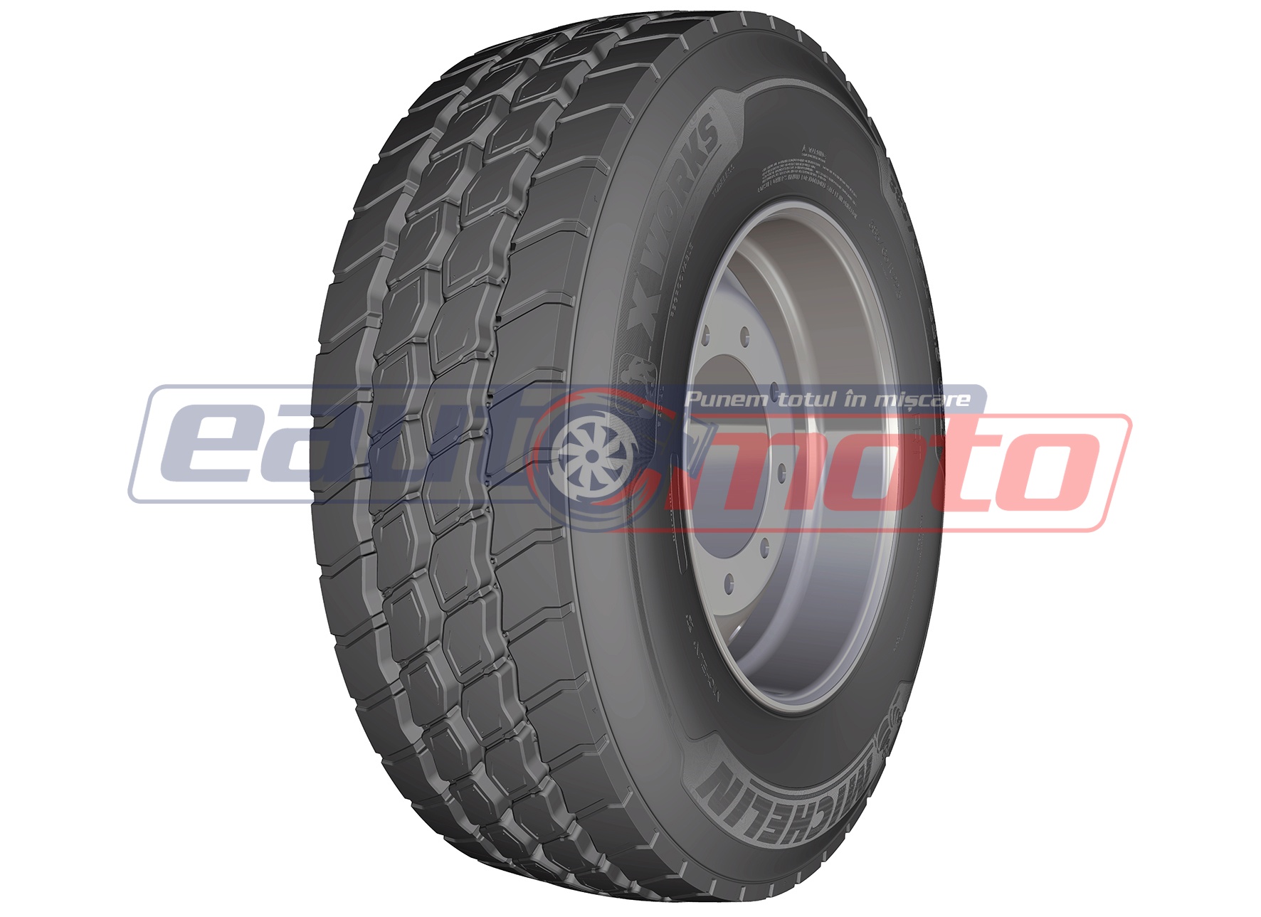 Anvelopa camion de trailer 385/65/22,5 Michelin X Works T (MS) 160K